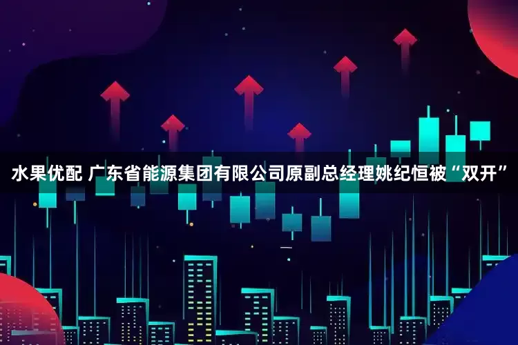 水果优配 广东省能源集团有限公司原副总经理姚纪恒被“双开”